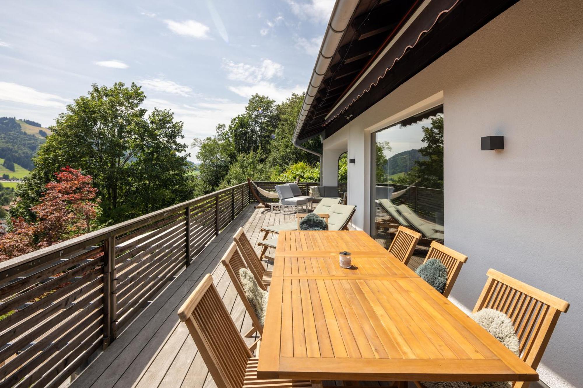 Wald Lounge Villa Oberstaufen Kültér fotó